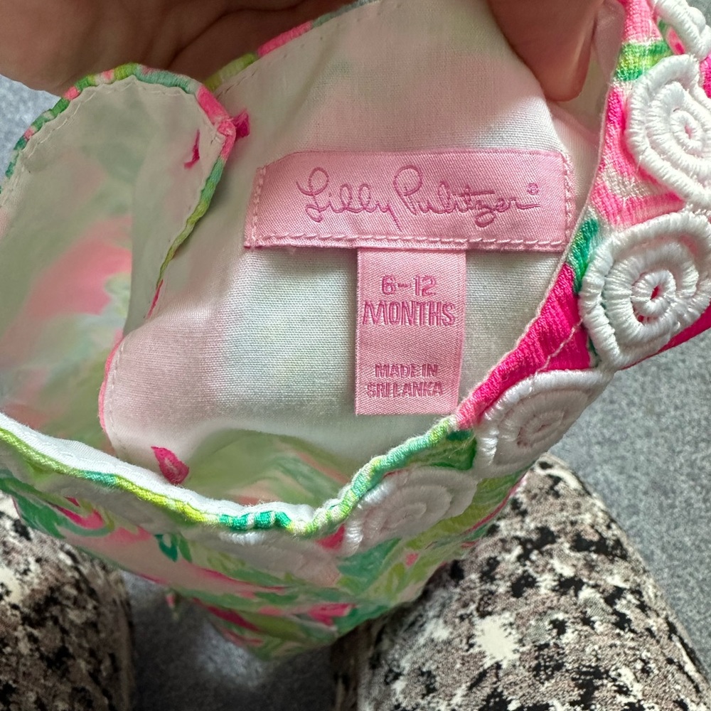 Lilly Pulitzer baby knit shift dress & bloomers in Hanging Around - Picture 7 of 9